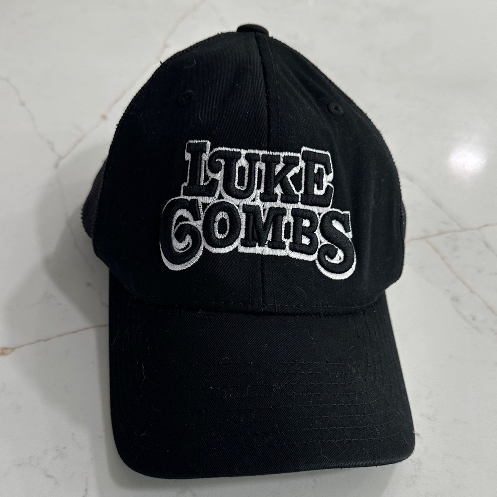 Black Luke Combs Baseball Cap